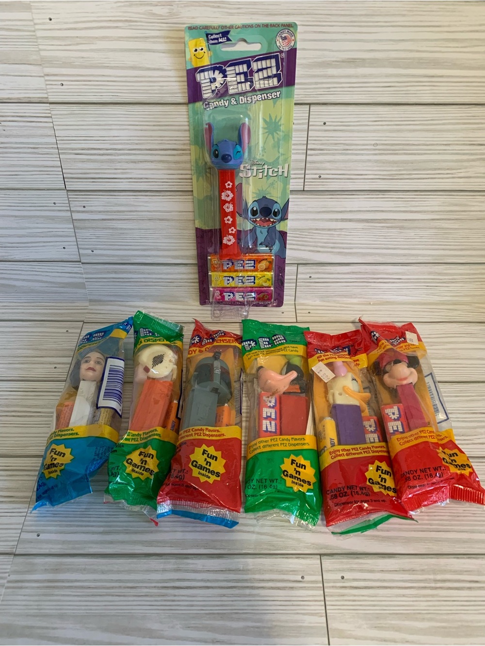 Vintage PEZ Lot Goofy Boba Fett Disney